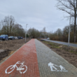 Zakończono rozbudowę drogi powiatowej ul. Grzybowskiej w Kołobrzegu w zakresie budowy drogi rowerowej.