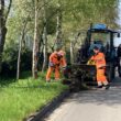 Sprzątanie ul. Wylotowej w K-gu
