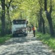 Remonty cząstkowe nawierzchni dróg powiatowych emulsją i grysami