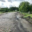 Ścinka pobocza w m. Skoczów w celu poprawy odwodnienia