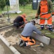 Wykonanie nowego przejścia dla pieszych w Niekaninie przy placu rekreacyjnym